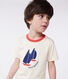 Kurzärmeliges Kinder-T-Shirt aus bedruckter Baumwolle