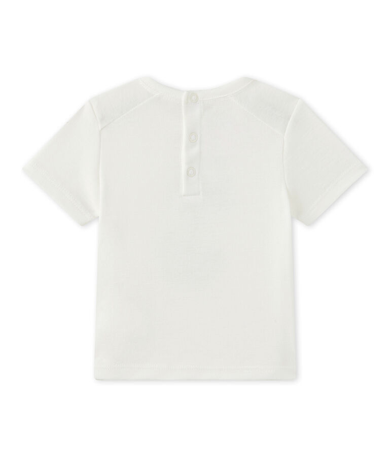 Baby-Jungen-Kurzarmshirt weiss