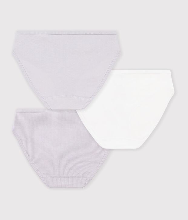 Lot de 3 culottes  en coton vielfarbig