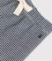 Baby-Hose aus Bio-Baumwolle blau SMOKING/weiss MARSHMALLOW
