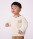 Baby-Sweatshirt aus einfarbigem Sherpa