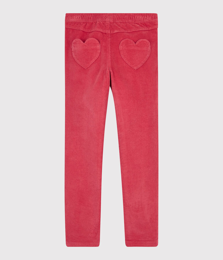 Kinder-Cordhose f&uuml;r M&auml;dchen rosa POPPY