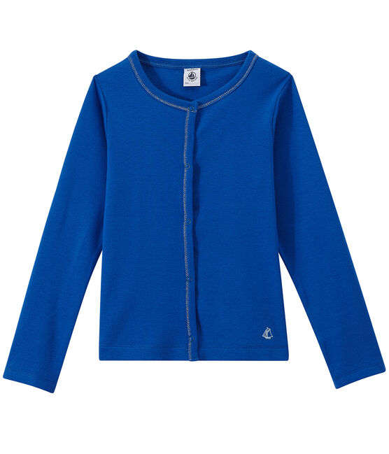 Mädchen-Cardigan blau PERSE