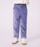 Kinder-Hose aus Feincord violett