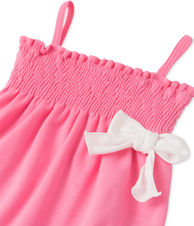 Combinaison courte b&eacute;b&eacute; fille rosa Petal