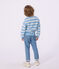 Kinder-Pullover aus Strick blau FLO/ MILK