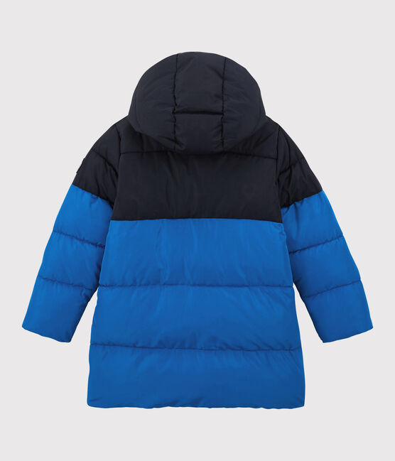Lange, gefütterte Kinder-Winterjacke für Mädchen / Jungen blau SMOKING/ RUISSEAU