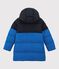 Lange, gefütterte Kinder-Winterjacke für Mädchen / Jungen blau SMOKING/ RUISSEAU