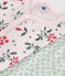 2er-Set Baby-Kurzoverall aus Baumwolle mit Blumenmotiv variante 1