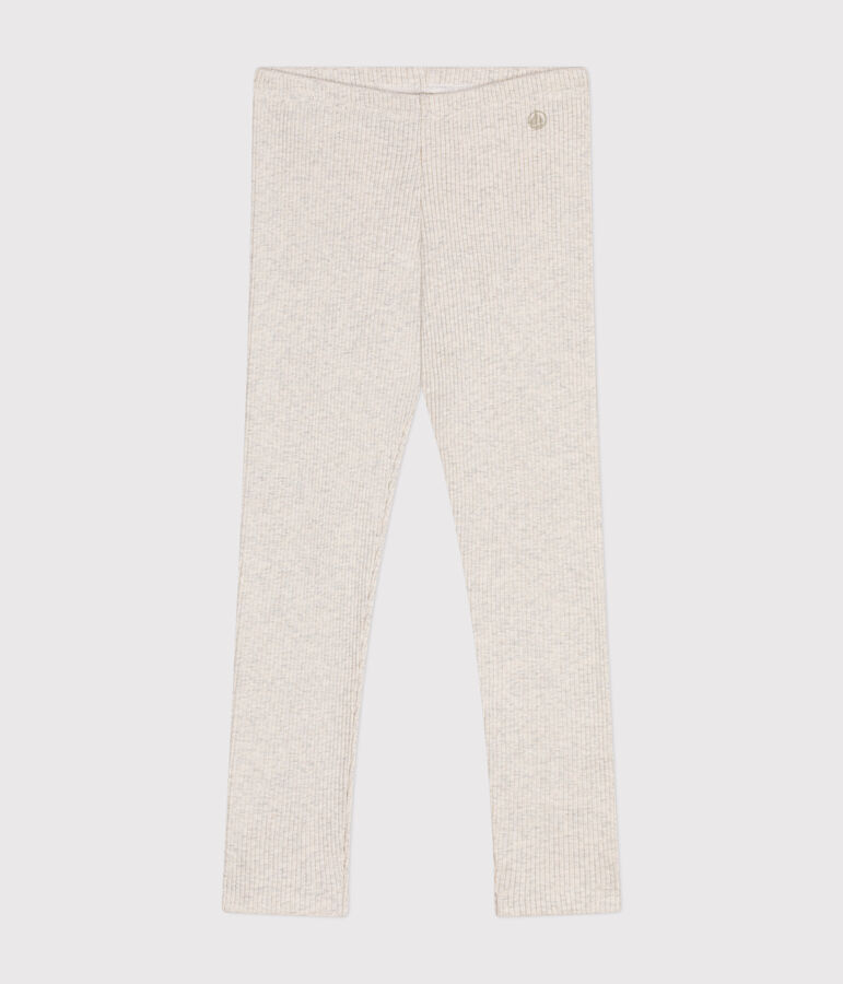 Kinder-Leggings f&uuml;r M&auml;dchen beige