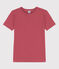T-Shirt L’ICONIQUE aus Baumwolle mit rundem Ausschnitt für Damen rosa PAPI