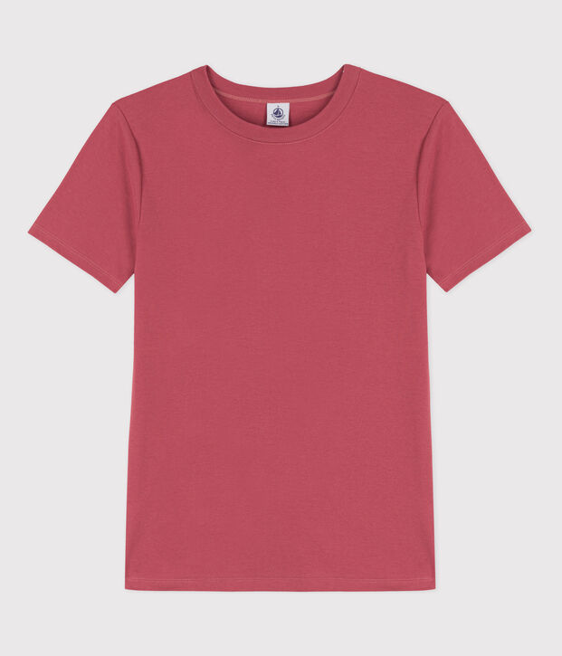 T-Shirt L&rsquo;ICONIQUE aus Baumwolle mit rundem Ausschnitt f&uuml;r Damen rosa