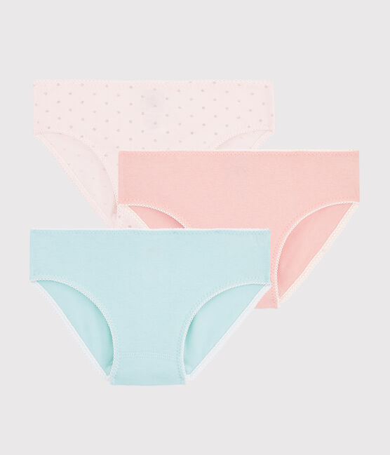 Set mit 3 paillettenbesetzten Höschen für kleine Mädchen variante 1