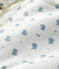 Ärmellose, wattierte Babyjacke aus Bio-Baumwolle weiss MARSHMALLOW+GRIS/ MULTICO
