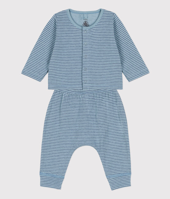 Baby-Set aus gestreiftem Doppeljersey ENNEIGE/ CHALOUPE:ENNEIGE