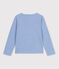Kinder-T-Shirt aus Baumwolle für Mädchen blau SKY CHINE