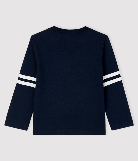 Baby-T-Shirt für Jungen blau SMOKING