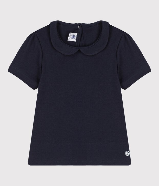 Kurz&auml;rmeliges Kinder-T-Shirt aus Bio-Baumwolle f&uuml;r M&auml;dchen SMOKING