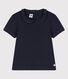Kurzärmeliges Kinder-T-Shirt aus Bio-Baumwolle für Mädchen