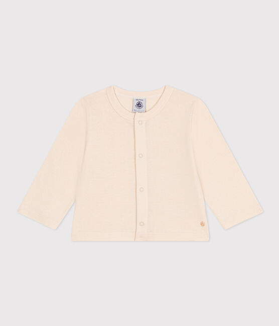 Baby-Cardigan aus Baumwolle naturfarben AVALANCHE