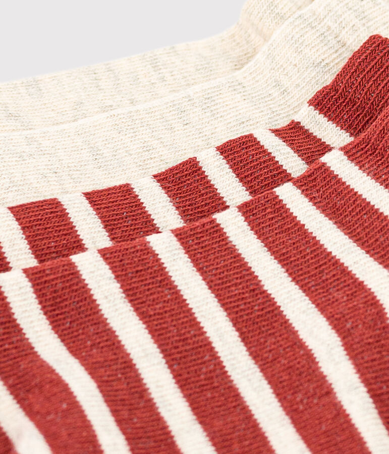 2er-Set gestreifte Kinder-Kurzsocken variante 1