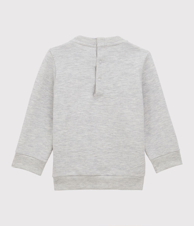 Baby-Sweatshirt aus Molton BELUGA CHINE