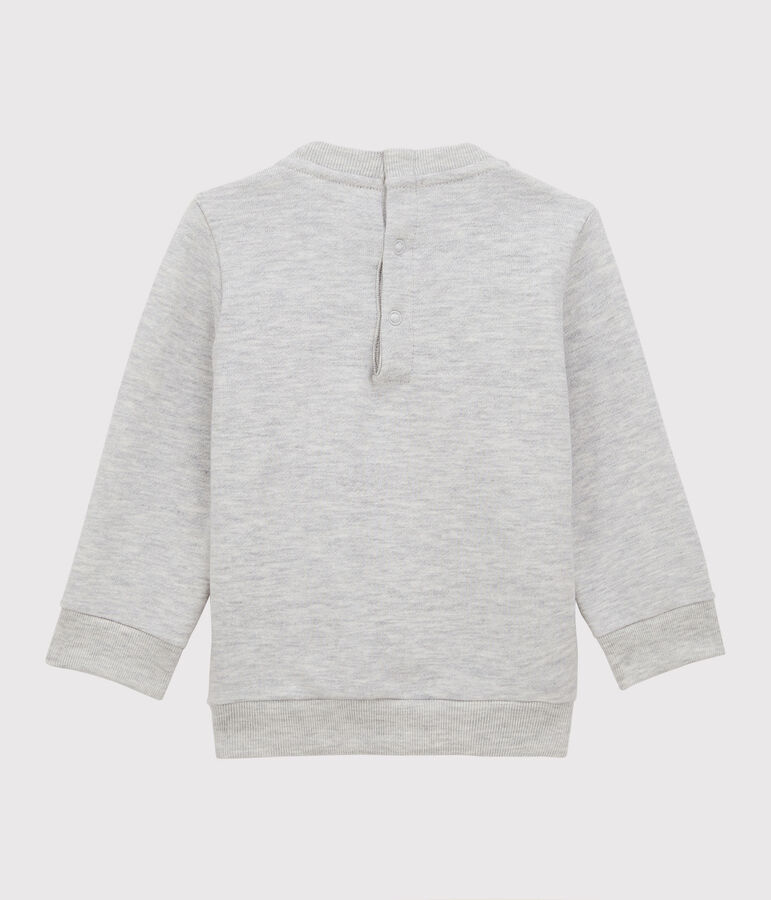 Baby-Sweatshirt aus Molton grau