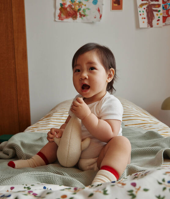 Baby-Decke und Kuscheltier grün HERBIER/ MARSHMALLOW