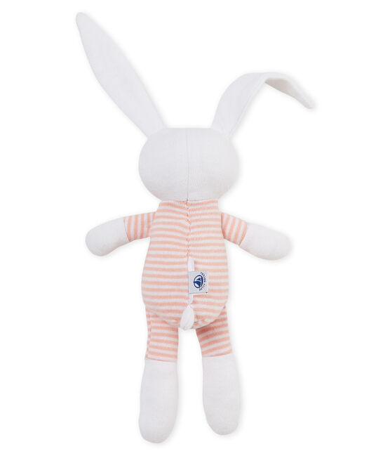 Baby-kuschelhäschen rassel unisex rosa ROSAKO/weiss MARSHMALLOW