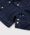 Kinder-Jeansjacke für Mädchen blau DENIM BLEU FONCE