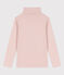 Kinder-Rollkragenshirt aus Baumwolle rosa SALINE