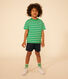 Gestreiftes Jungen-T-Shirt aus Jerseystoff