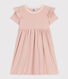 Kurzärmeliges Kleid aus Baumwolle Kinder/Mädchen