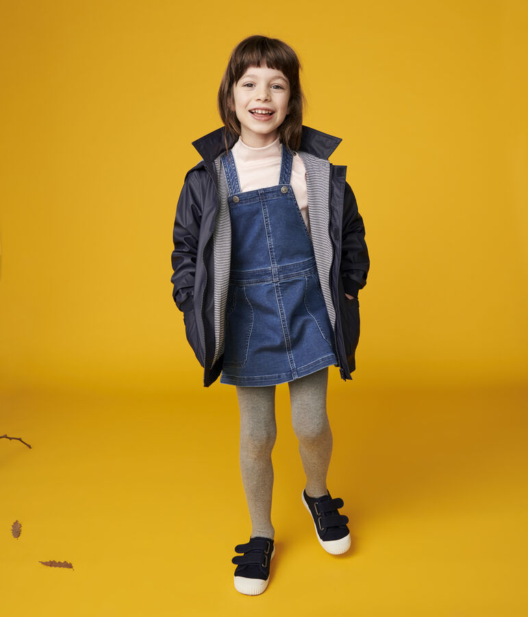 Kinder-Regenjacke, M&auml;dchen / Jungen blau SMOKING