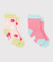2er-Set Kindersocken für Mädchen variante 1