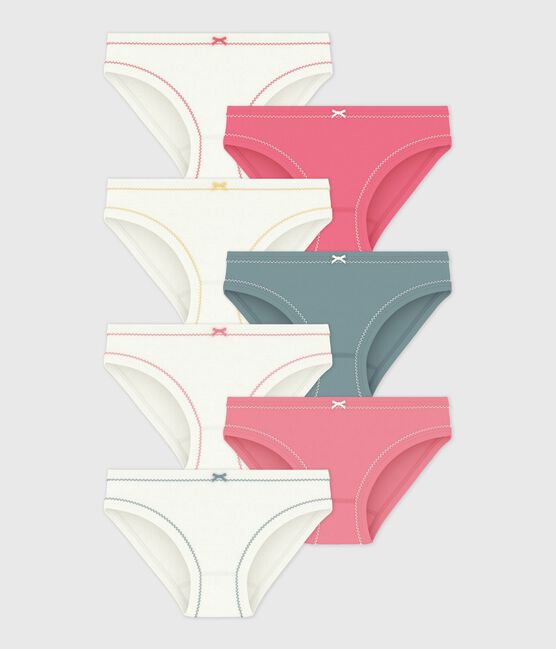 Set Kinder-Slips aus einfarbiger Baumwolle variante 1