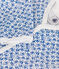 Geblümter Baby-Strampler aus Baumwolle  blau MARSHMALLOW/ INCOGNITO