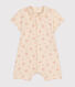 Kurzer Baby-Overall aus leichtem Jersey