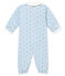 Baby Jungen Overall aus gedoppeltem Jersey mit Print blau FRAICHEUR/weiss MULTICO