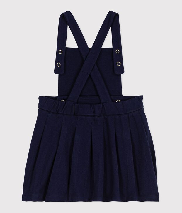 Baby-Kleid aus Baumwolle mit Falten. SOIR
