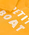 Baby-Sweatshirt aus Molton gelb BOUDOR