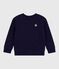 Kinder-Sweatshirt aus einfarbiger Baumwolle SOIR