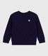 Kinder-Sweatshirt aus einfarbiger Baumwolle