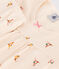 Kurzer Kinderpyjama aus Baumwolle mit Tier-Printmotiv weiss AVALANCHE/ MULTICO