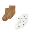 Baby-Jungen-Socken im 2er-Set weiss LOT