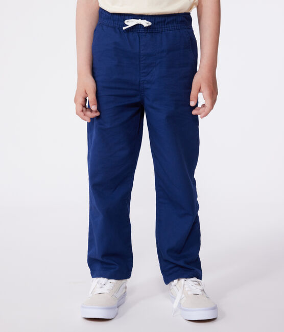 Kinder-Hose aus Baumwolle blau MEDIEVAL