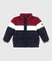Kinder-Winterjacke im Colorblock blau SMOKING/weiss MULTICO