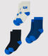 Set mit 3 Paar Baby-Socken