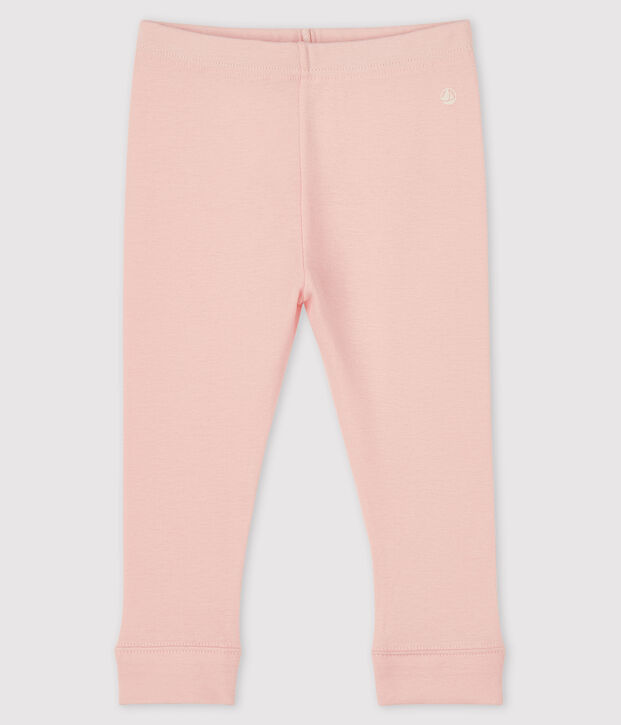 Baby-Leggings aus Baumwolle rosa