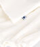 Kurzärmeliges weißes Baby-Kleid mit Wabenmuster und Bloomer weiss MARSHMALLOW